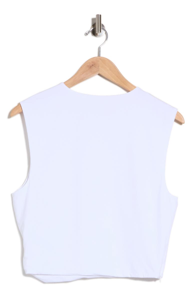 The Twisted Crop Tank, Alternate, color, WHITE