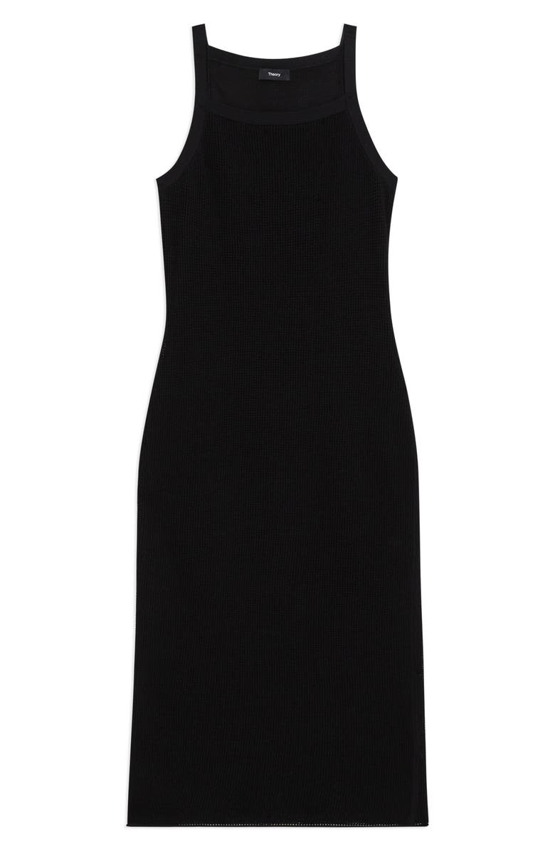 Theory Square Neck Midi Sweater Dress, Alternate, color,