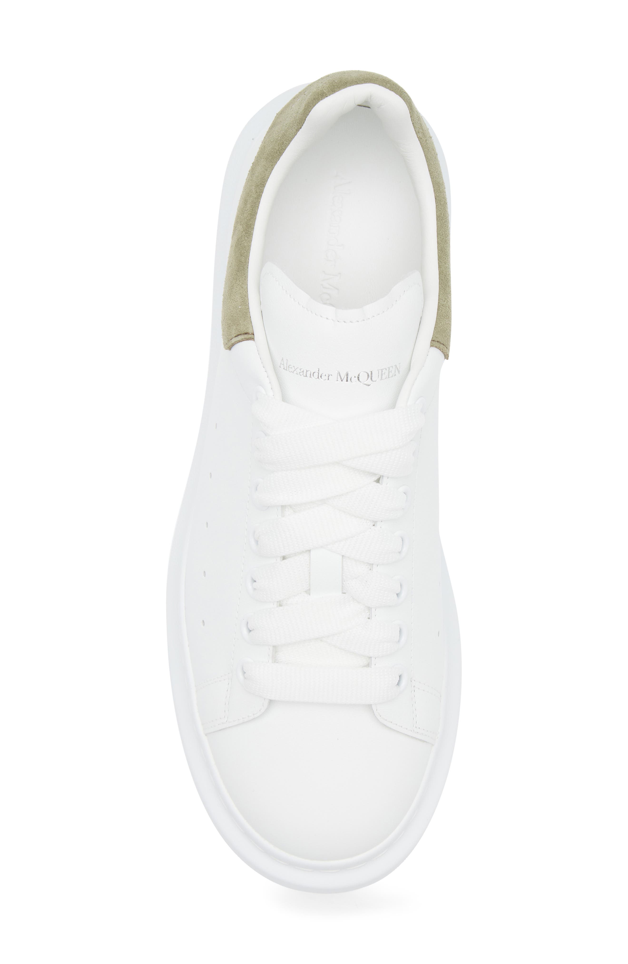 McQueen Oversize Sneaker, Alternate, color, Ivory