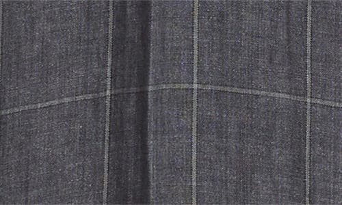 Berle Windowpane Check Linen Pants