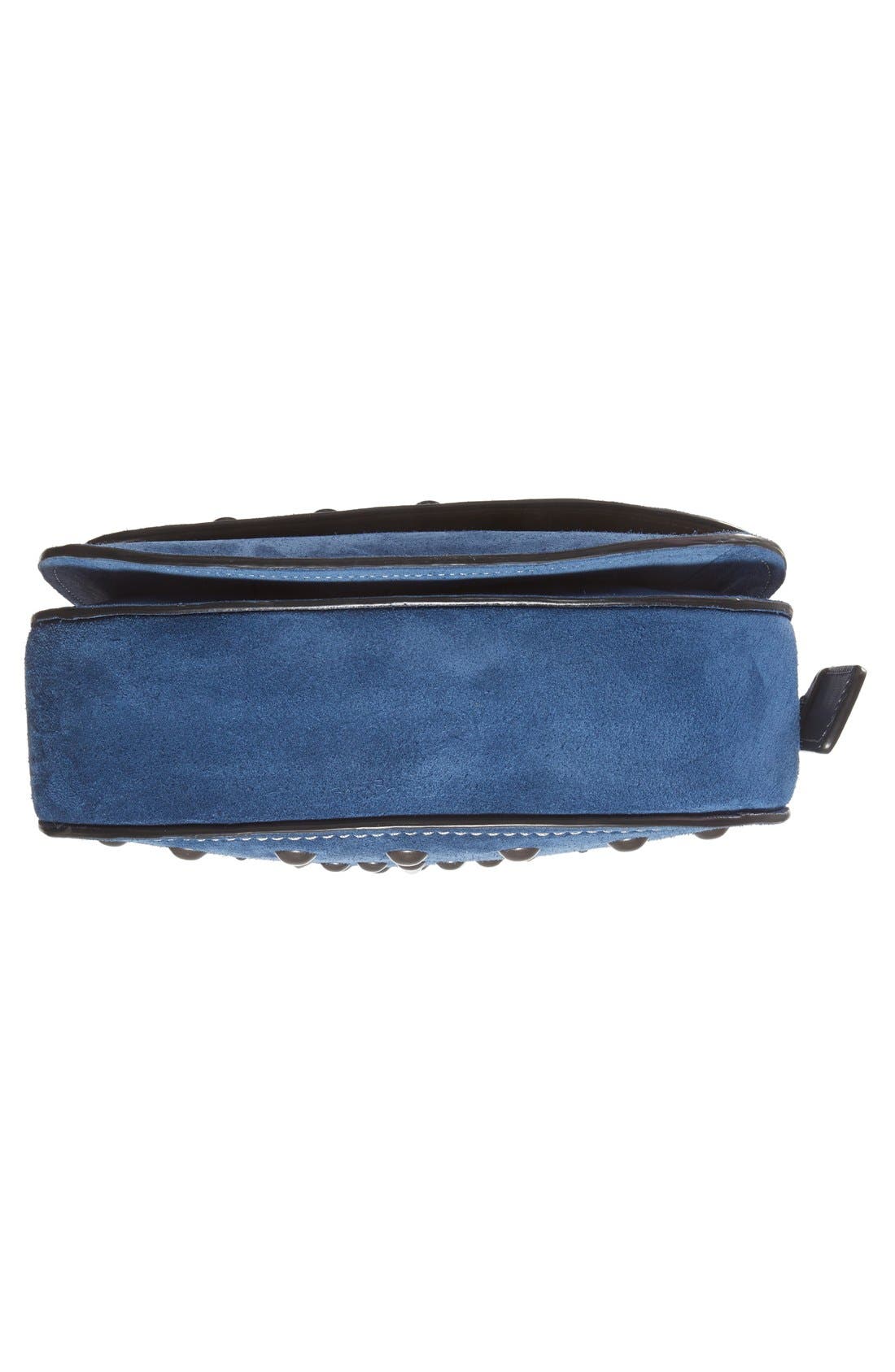 COACH 1941 '23' Suede Saddle Bag, Alternate, color, 