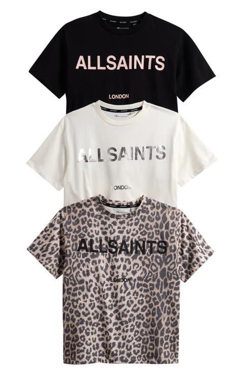 Kids' Assorted 3-Pack Cotton Graphic T-Shirts