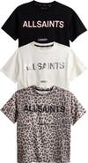 smALLSAINTS Kids' Assorted 3-Pack Cotton Graphic T-Shirts
