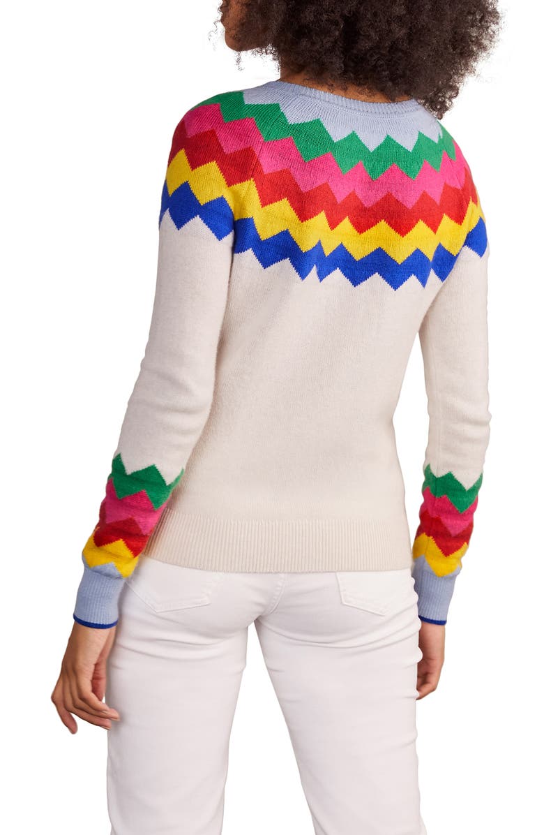 Boden Rothesay Fair Isle Cardigan, Main, color,