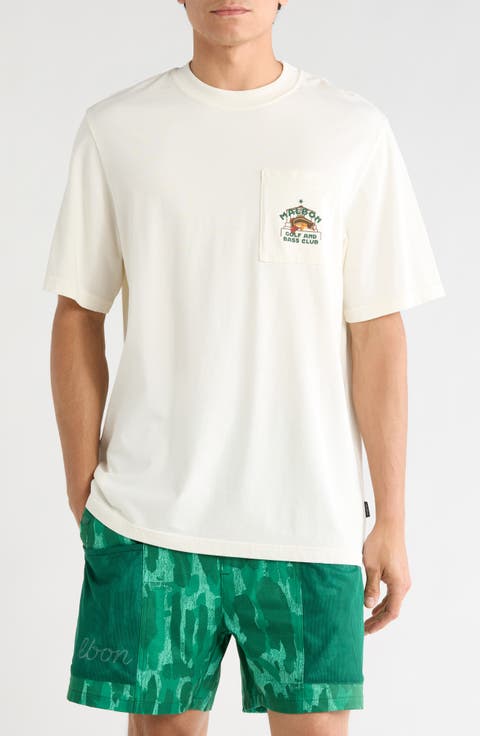 Vista Bass Cotton Graphic T-Shirt