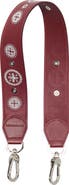 Longchamp Studded Leather Bag Strap