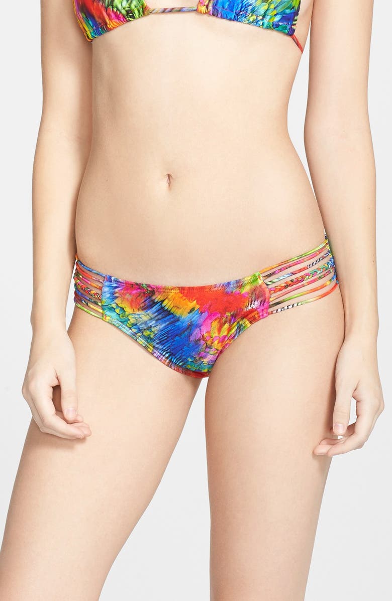 Luli Fama 'Mundo de Colores' Bikini Bottoms, Main, color,