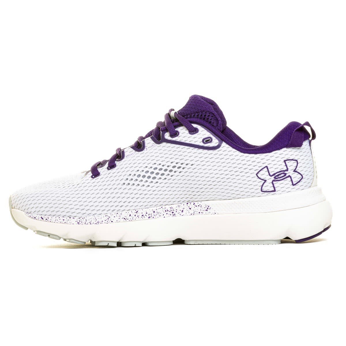 Under Armour White Northwestern Wildcats Infinite 5 Running Shoes, Alternate, color, 