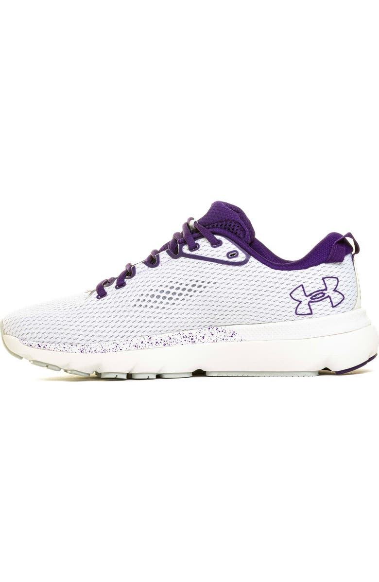 Under Armour White Northwestern Wildcats Infinite 5 Running Shoes, Alternate, color,