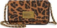 Marc Jacobs Plaza Leopard Print Suede Mini Crossbody Bag