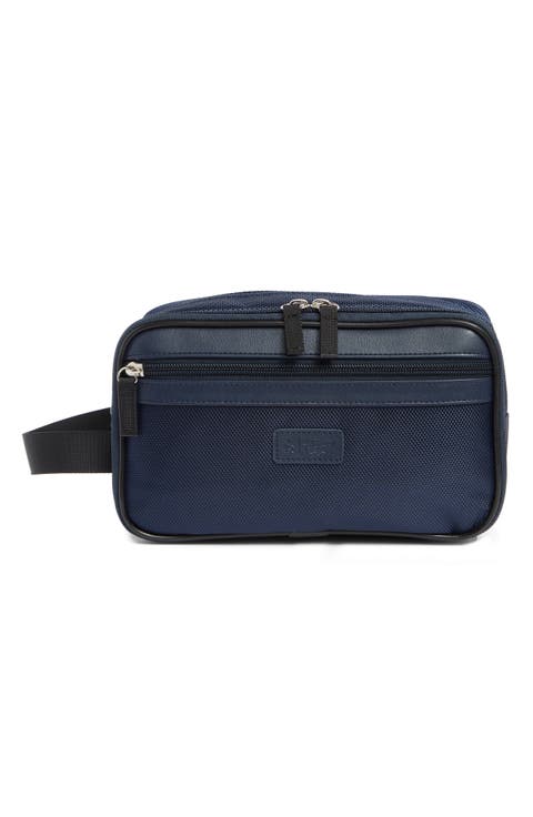 Nylon Double Zip Dopp Kit