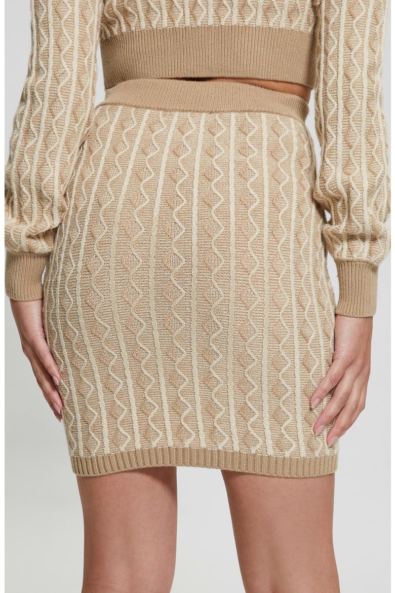 Tiffany Mini Sweater Skirt, Alternate, color, BISCOTTI AND TRAVERTINE SAND