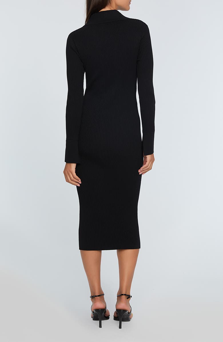 Elie Tahari Zadie Long Sleeve Body-Con Dress, Alternate, color,