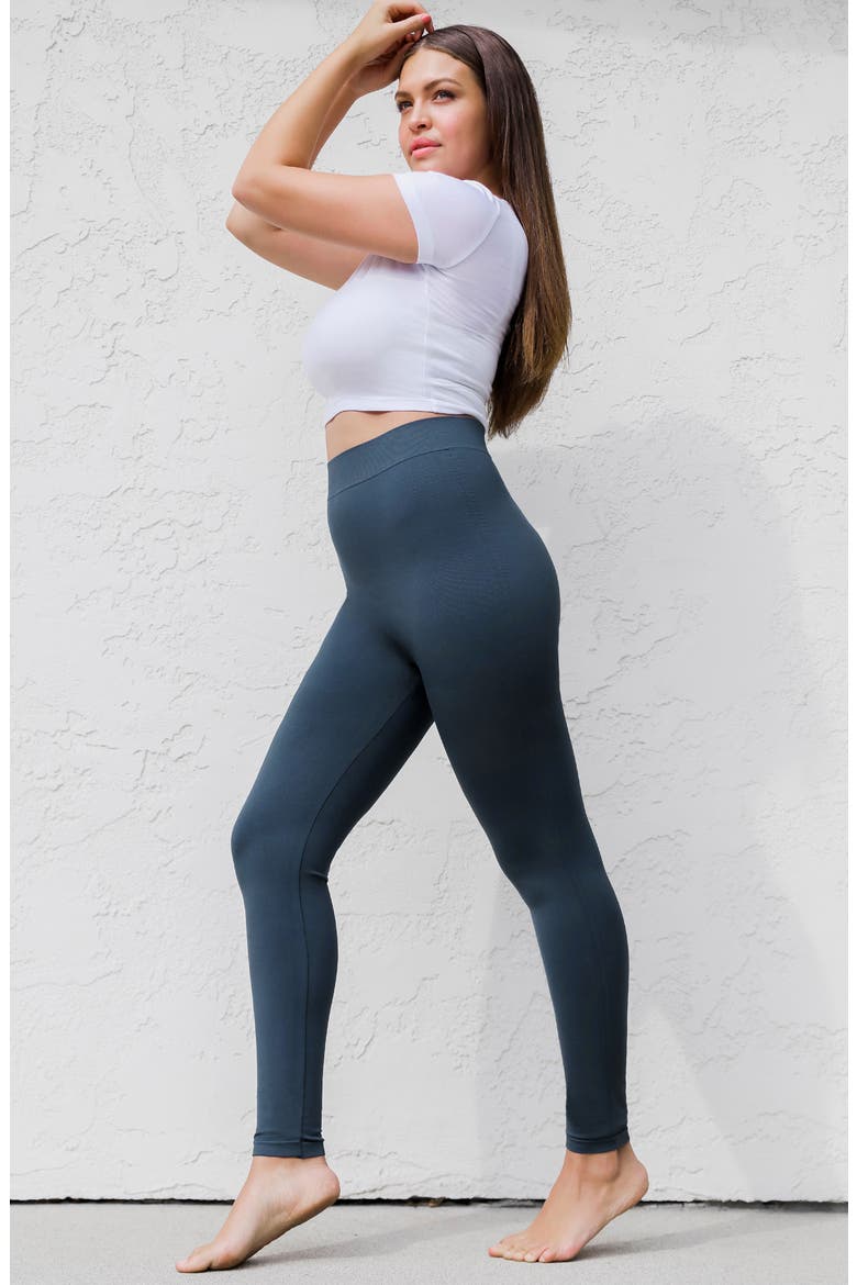 Everyday High Waist Postpartum/Nursing Leggings, Alternate, color, STORM