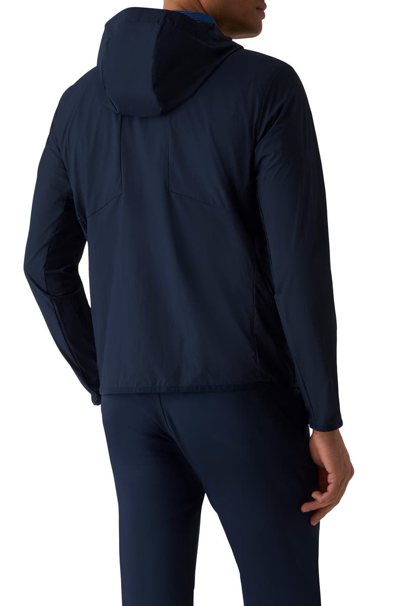 Greyson Newago Water Resistant Hooded Golf Jacket, Alternate, color, Maltese Blue