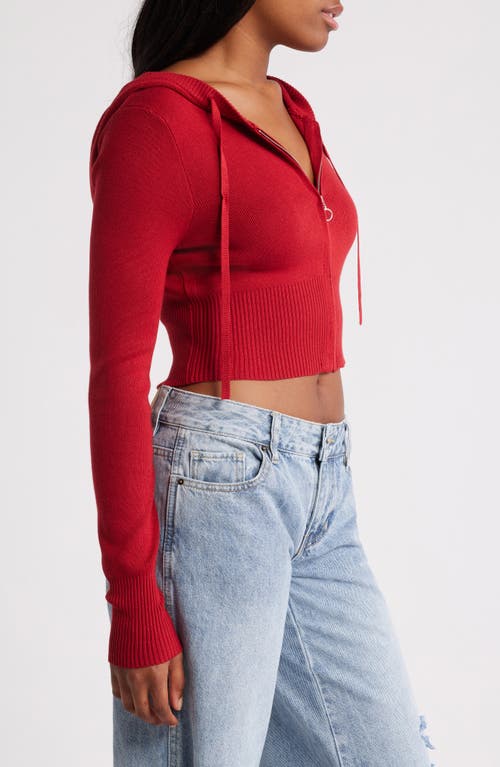 Pacsun Sammi Front Zip Rib Hoodie