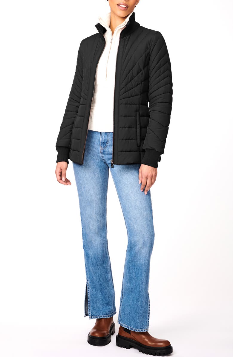 Bernardo Packable Quilted Jacket, Alternate, color,