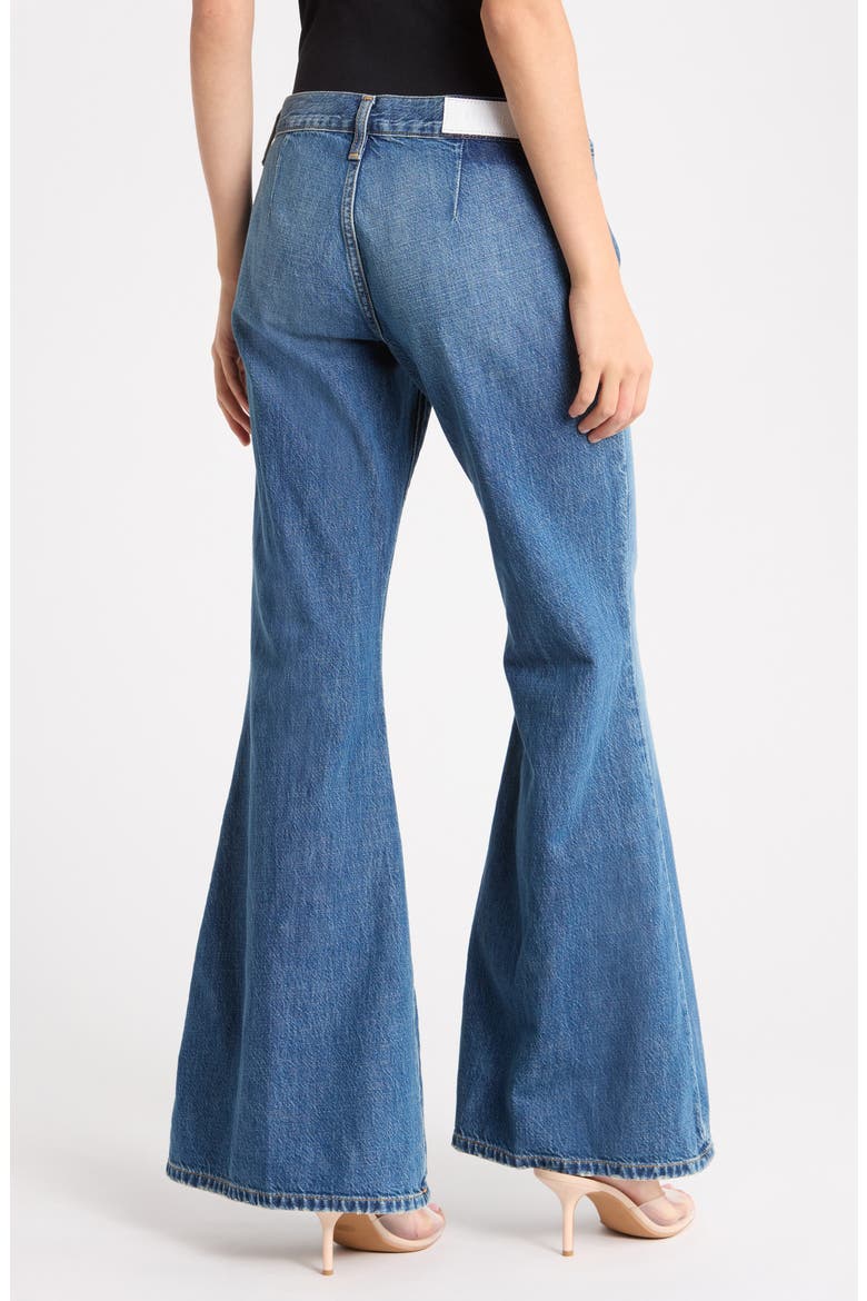 The Janis Low Rise Flare Leg Jeans, Alternate, color, MENDOINDIGO