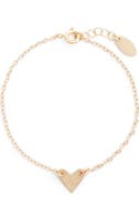 Nashelle Initial Heart Bracelet