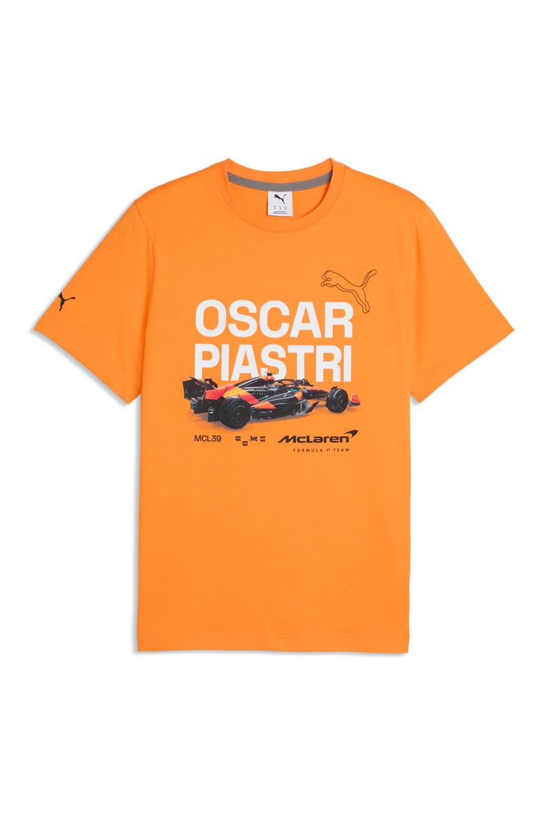 McLaren Racing Driver Graphic T-Shirt, Main, color, PAPAYA