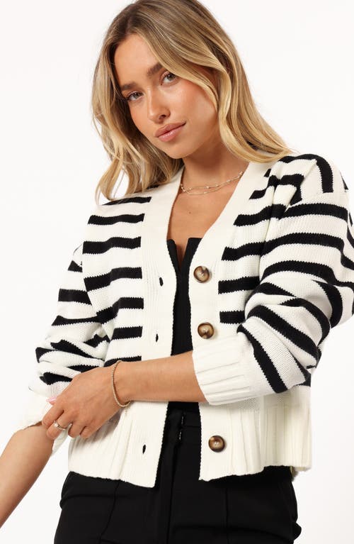 Petal And Pup Petal & Pup Kallen Stripe Cardigan In Multi