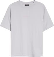 Balenciaga Medium Fit Embroidered Logo Graphic T-Shirt