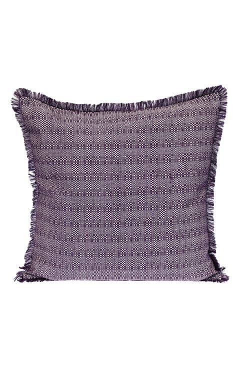 Cross Weave Square Accent Pillow
