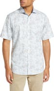 Brax Hardy Cotton Short Sleeve Button-Up Shirt