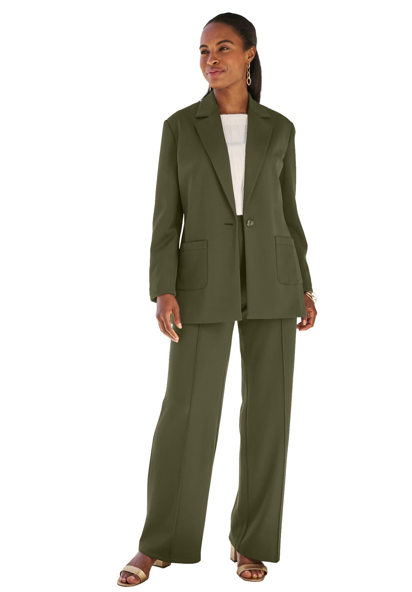 selected DARK OLIVE GREEN