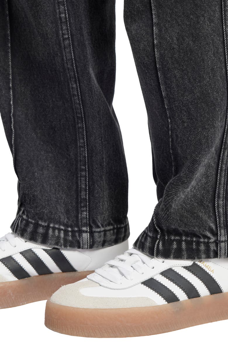 Premium Essentials Front Seam Straight Leg Jeans