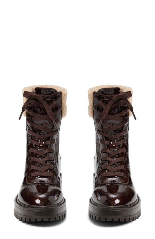 Paige Briar Faux Shearling Bootie In Multi