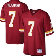 Mitchell & Ness Men's Mitchell & Ness Joe Theismann Burgundy Washington Football Team Legacy Replica Jersey