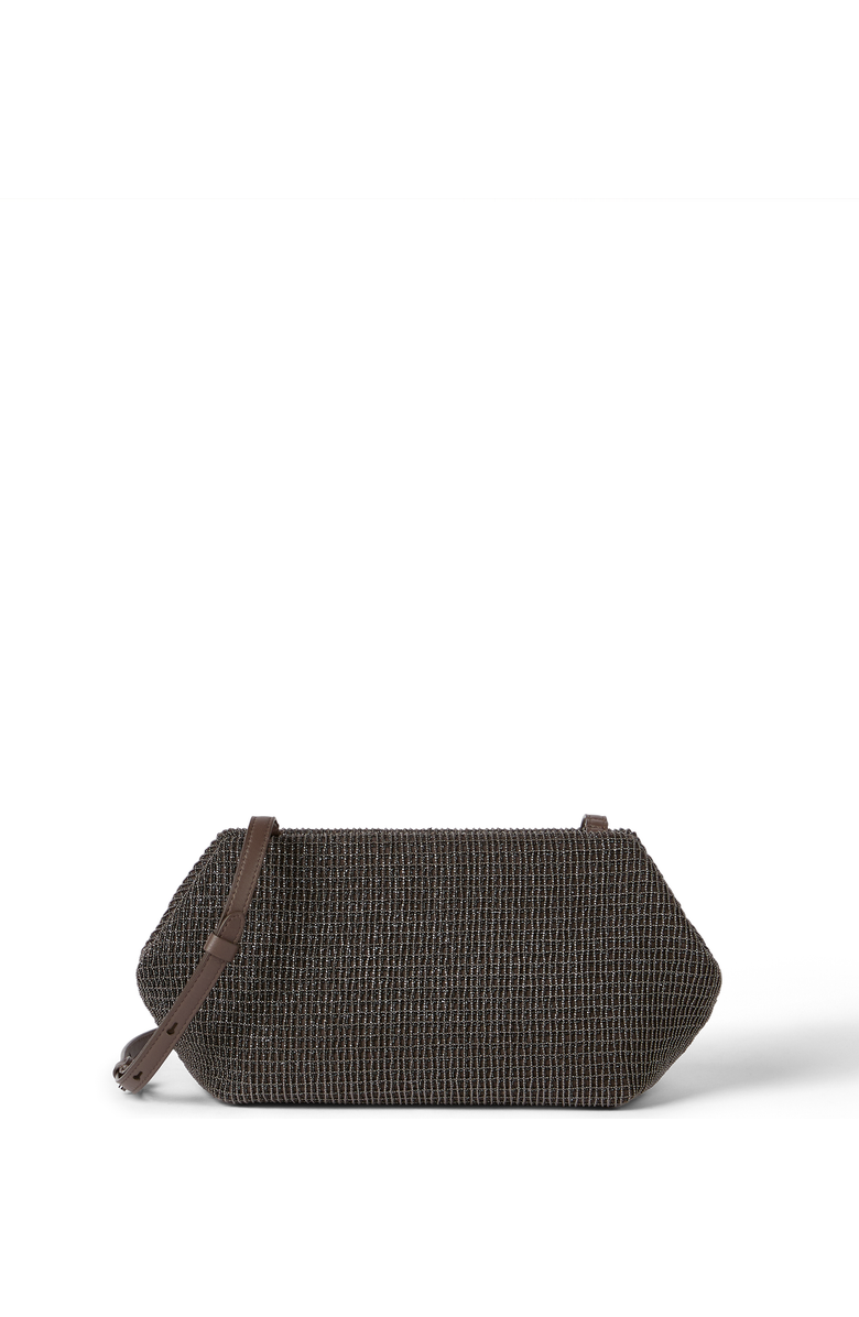 Brunello Cucinelli Precious pouch bag, Main, color, Black