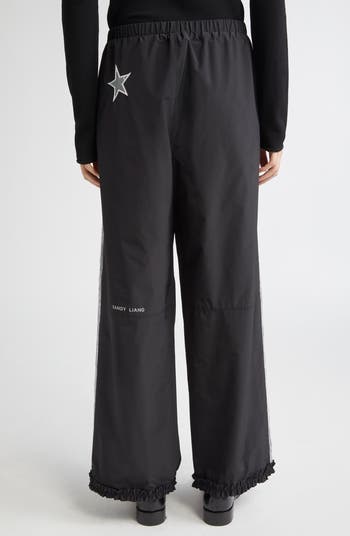 【関税込み】Sandy Liang ブルー Anja トラックパンツ ANJA PANT IN LIGHT BLUE – SANDY LIANG