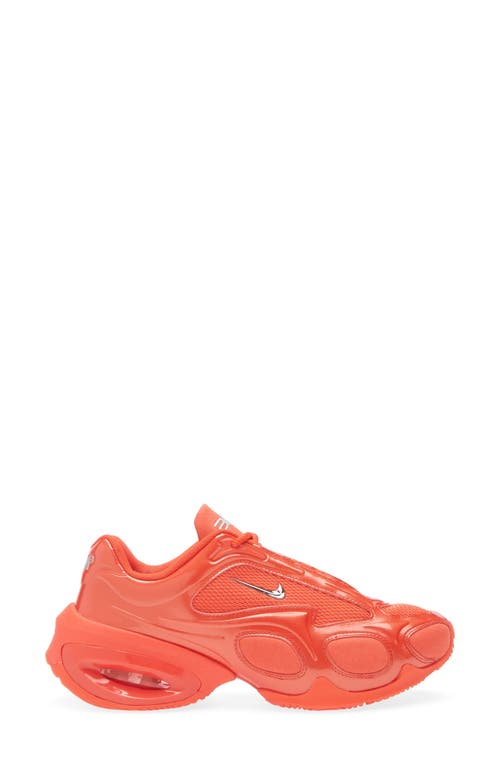 Nike Air Max Muse Sneaker In Habanero Red/metallic Silver