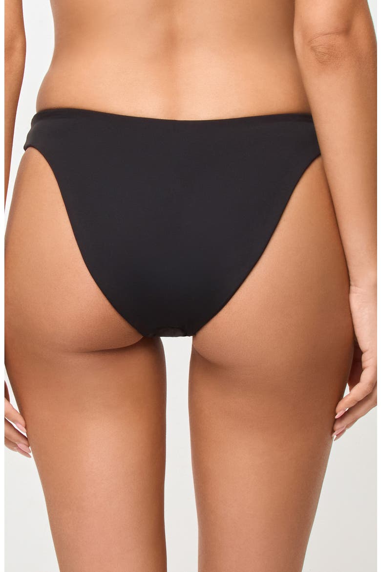 Vega Ring Bikini Bottoms, Alternate, color, BLACK