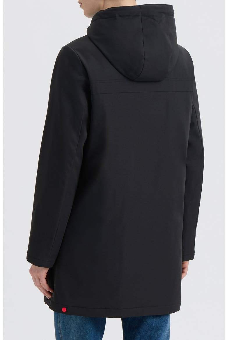 Billy Hooded Raincoat, Alternate, color, BLACK