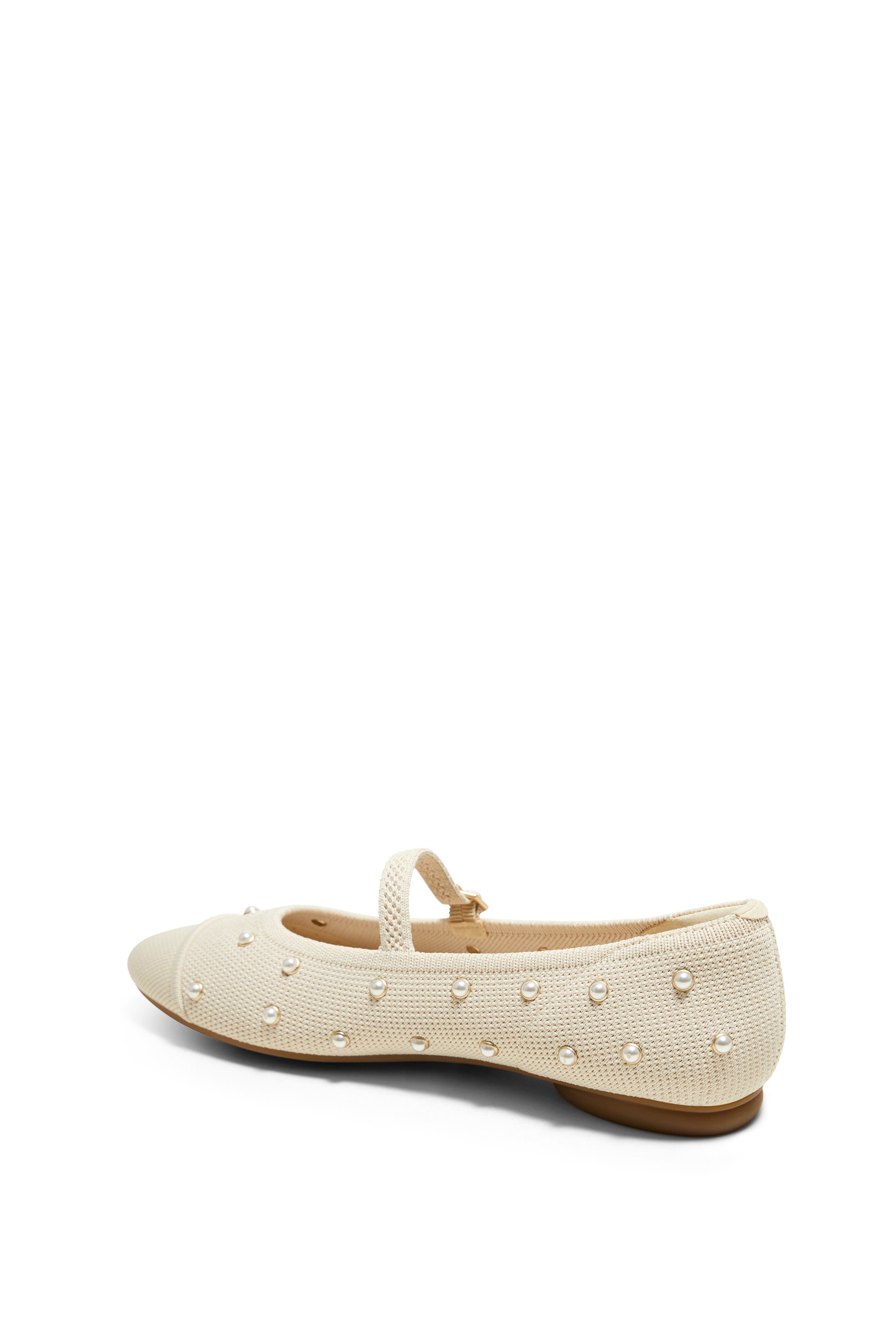 Tamia Almond-Toe Mary-Jane AdaptAll, Alternate, color, Cream Ivory Pearls