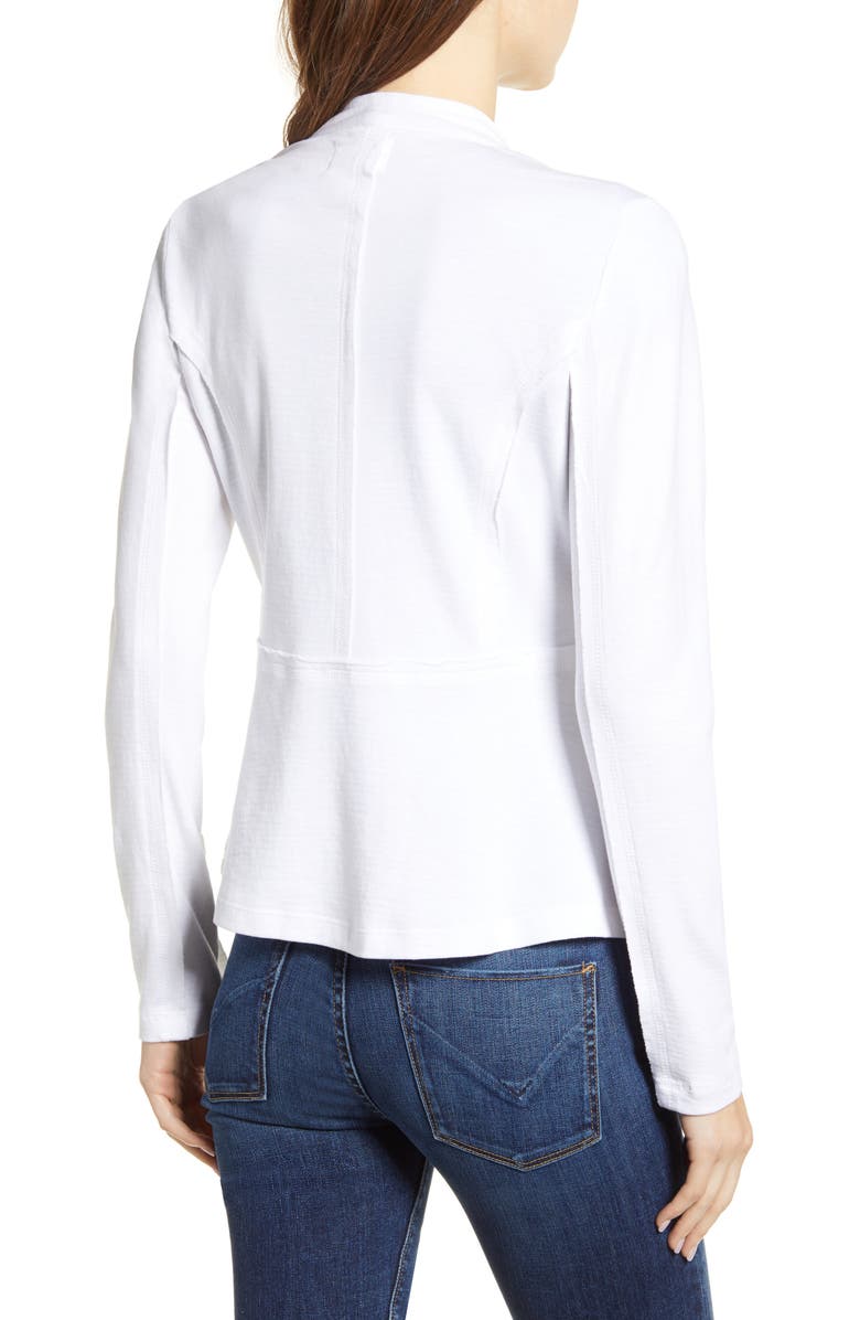 Caslon<sup>®</sup> Drape Collar Knit Blazer, Alternate, color,