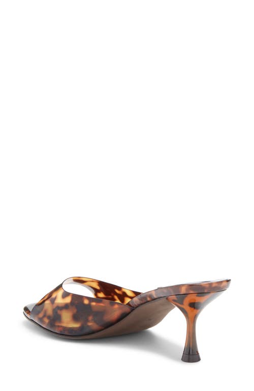 Jeffrey Campbell Spy-kid Slide Sandal In Tortoise