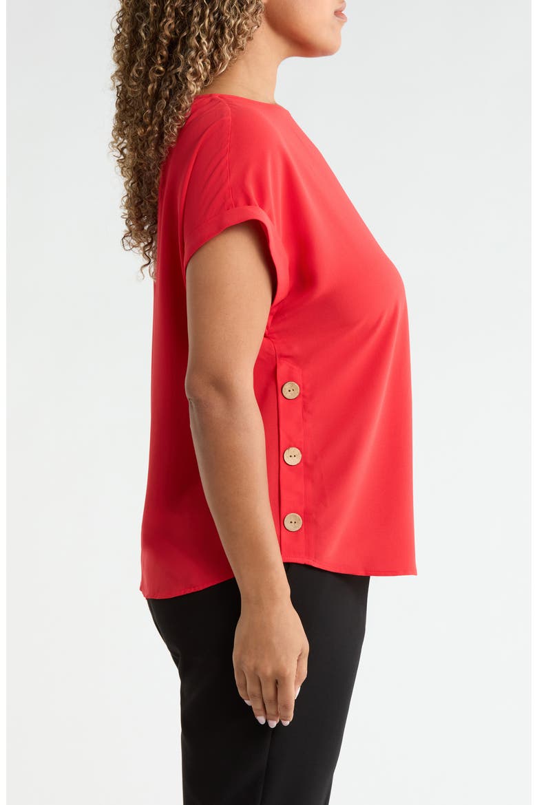 Side Button Detail Top, Alternate, color, ROUGE