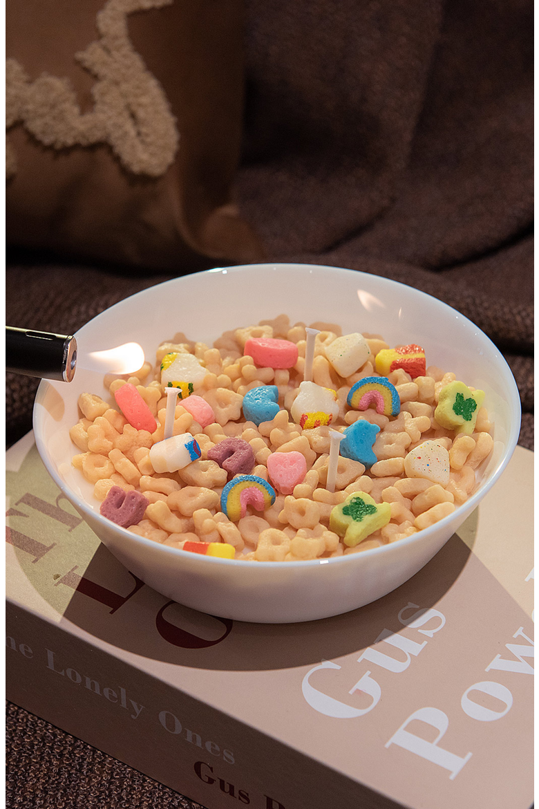 Lucky Charms Cereal Candle 3.0, Alternate, color, None