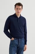 Brunello Cucinelli Cashmere knit polo shirt