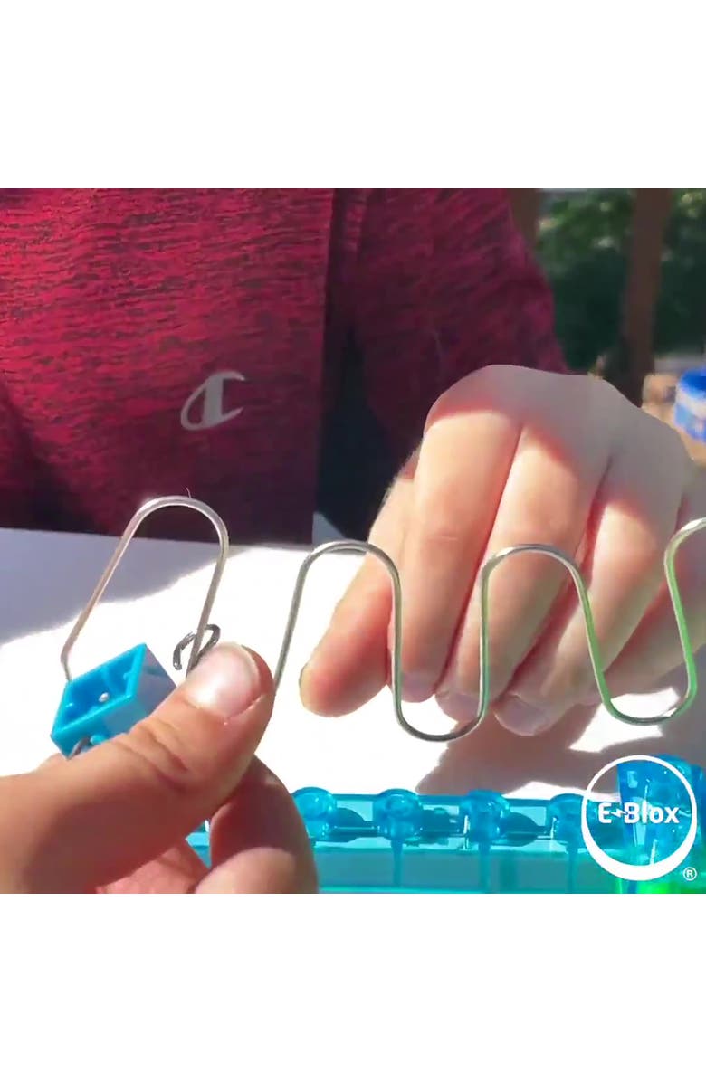 E-Blox Circuit Blox Byo Buzzwire Challenge Wire Maze, Alternate, color, Multicolored