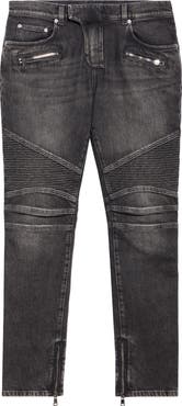 Balmain Denim Biker Pants