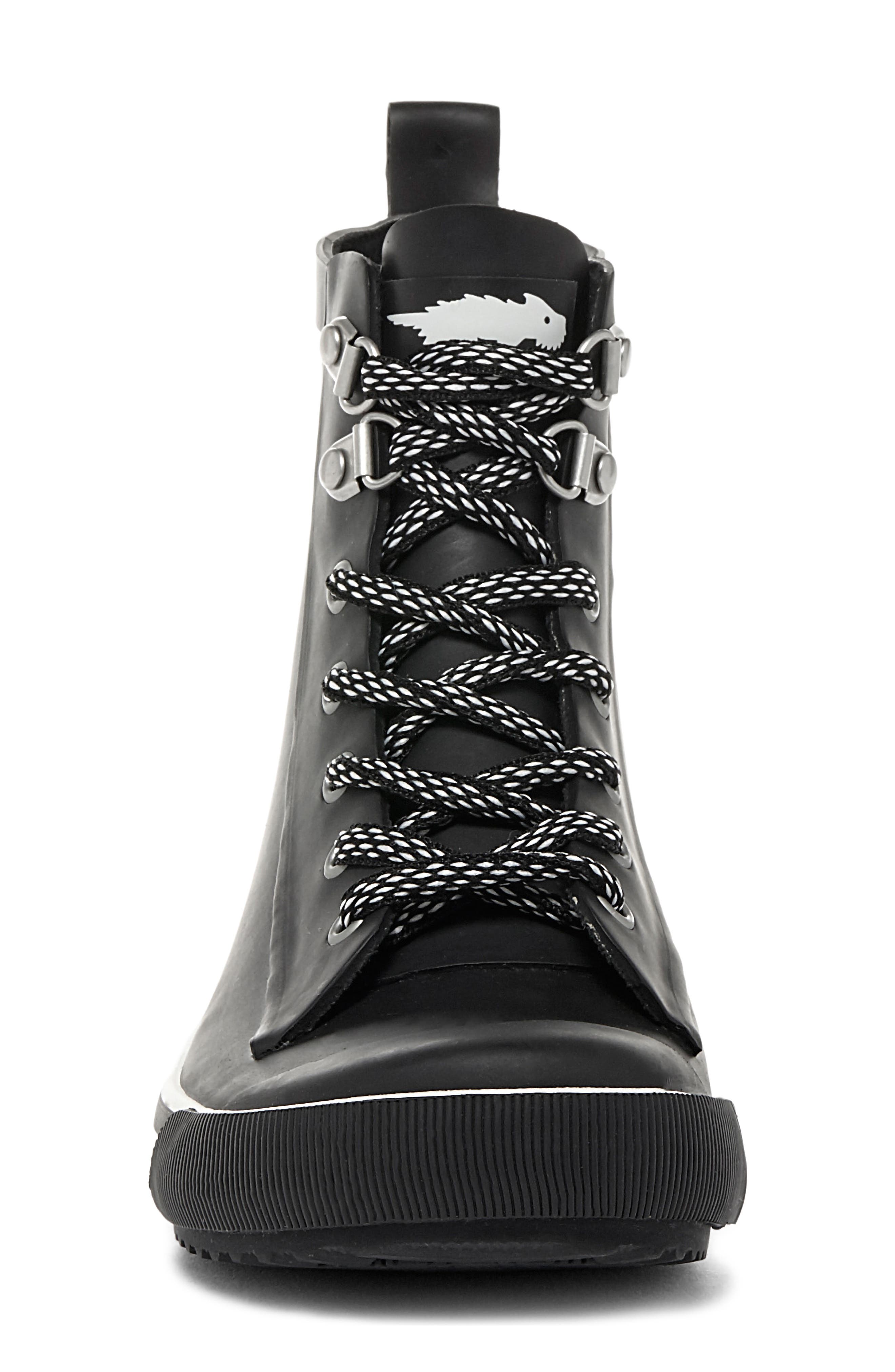 Rainy Sneaker Boot, Alternate, color, BLACK