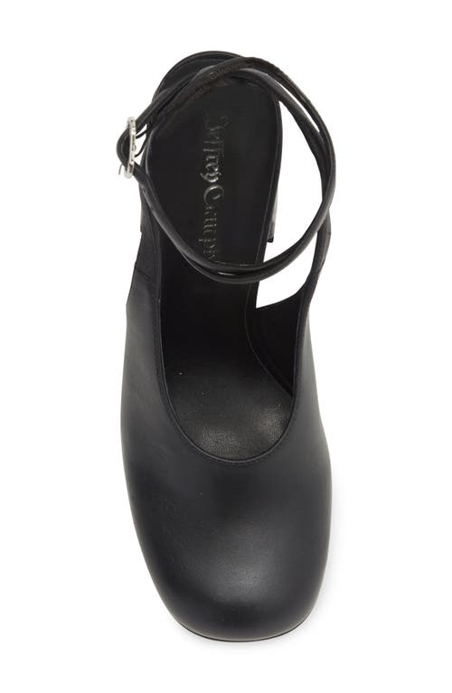 Jeffrey Campbell Vivre Ankle Strap Platform Pump In Black