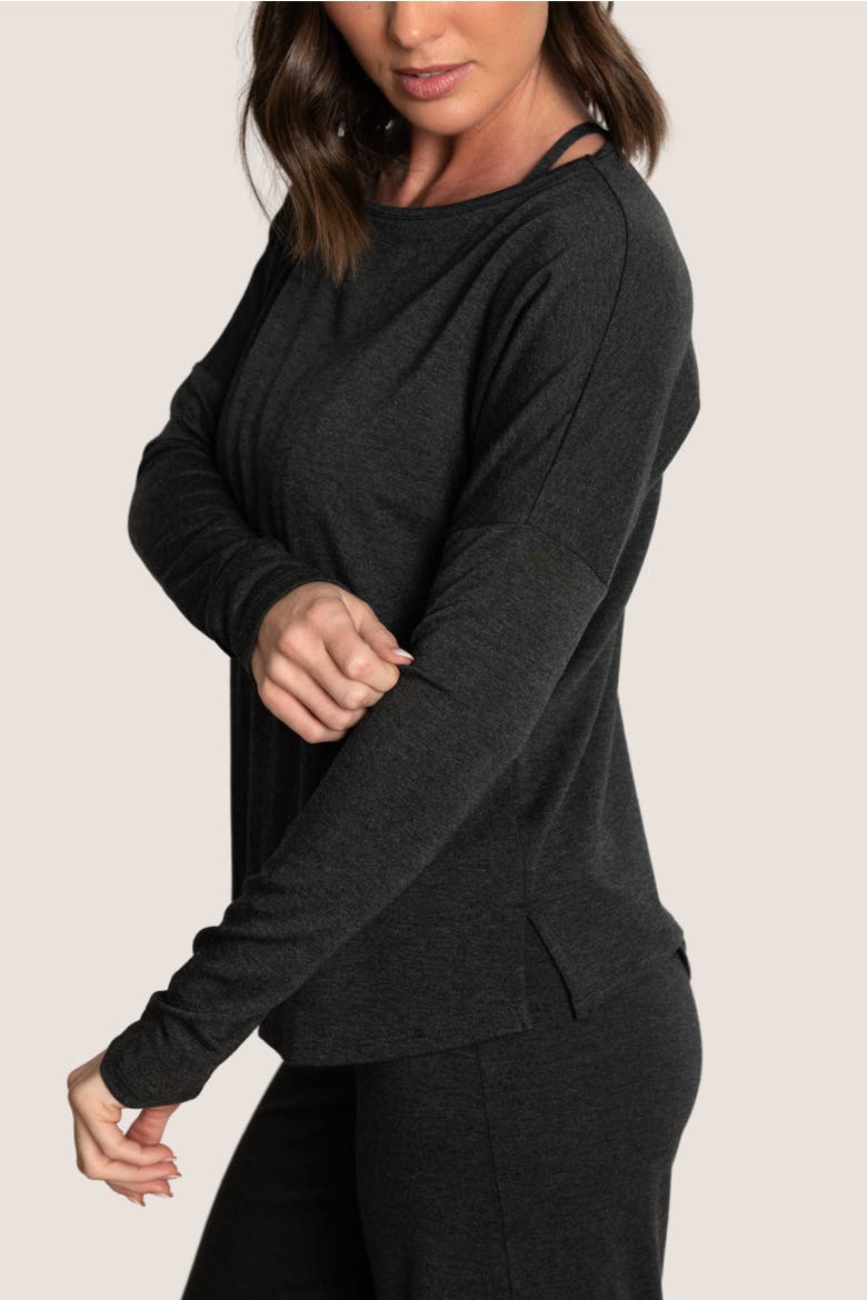 Essential Pullover - Lightweight Layer, Alternate, color, Charcoal