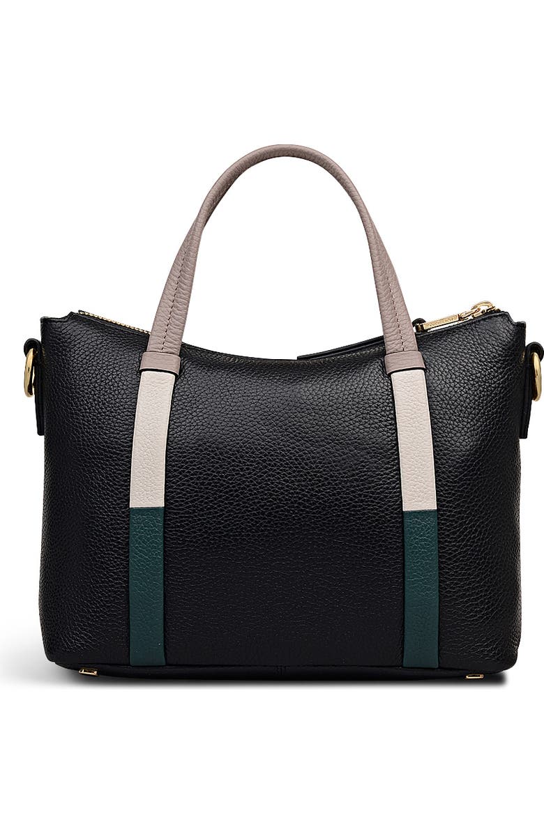 Radley Waterloo Way Small Ziptop Satchel Bag, Alternate, color, Black