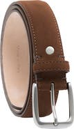 Ghurka Handcrafted in Italy Genuine suede leather belt
